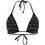 Guess Diane Bikini Top Τριγωνάκι Μαύρο E6GJ24KCUO2