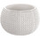 Prosperplast Splofy Bowl Γλάστρα Στρογγυλή Πλαστική Λευκή 23.9x16.1cm DKSP240-S449
