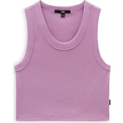 Vans Γυναικείο Καλοκαιρινό Crop Top Ριπ Μωβ VN000G3J-CR3