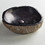 Fossil Riverstone Επικαθήμενος Νιπτήρας Μπάνιου Στρογγυλός Πέτρινος 60x15cm Μαύρος 518-RV60