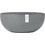 Ecopots Sofia Big 43 Γλάστρα Στρογγυλή Πλαστική Γκρι Μπλε 40.5x17.5cm 31819-4651
