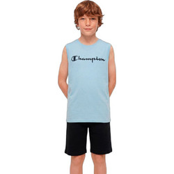 Champion Παιδικό T-Shirt Αμάνικο Γαλάζιο 307540-BS224