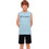 Champion Παιδικό T-Shirt Αμάνικο Γαλάζιο 307540-BS224