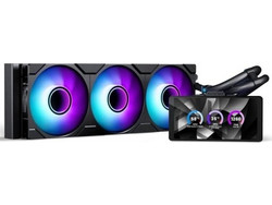Phanteks Glacier One 360M25 LCD Υδρόψυξη CPU 120mm ARGB για Socket AM4 / 1200 / 1700 / AM5 / 1851 / 115x