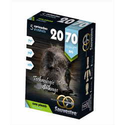 Sauvestre BFS Non Lead Φυσίγγια 20Cal 70mm 20.6gr 5τμχ