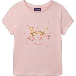 Dpam Rolling Tiger Παιδικό T-Shirt Κοντομάνικο Ροζ PLEOLETTE