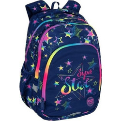 CoolPack Prime Pro Stars Σχολική Τσάντα Πλάτης Δημοτικού Μπλε F162960