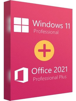 Microsoft Windows 11 Professional + Office Professional Plus2024 Multi-language