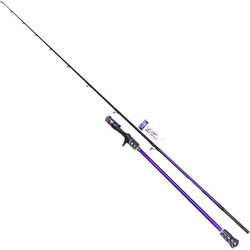 Lemax Big Boss BB-JC Καλάμι Ψαρέματος για Jigging Carbon Δίσπαστο 1.8m 80-280gr