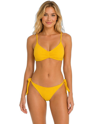 Benetton Bikini Set Μπουστάκι Κίτρινο 3UCJ5R02J-7Τ0