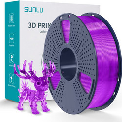 Sunlu TPU 1.75mm Transparent Purple 500gr