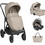 KikkaBoo Chiara 2027 Καρότσι Μωρού 3 σε 1 Beige