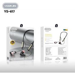 Yesplus YS-617 Ακουστικά Bluetooth In Ear Black