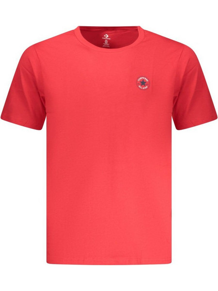 Converse Ανδρικό Αθλητικό T-Shirt Κόκκινο CVM5T565-RO610
