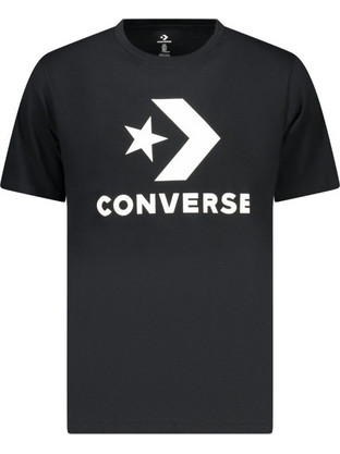 Converse Ανδρικό Αθλητικό T-Shirt Μαύρο CVM5T458-001