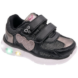 Chicco Παιδικά Sneakers με Φωτάκια Μαύρα Ροζ 23105-870
