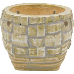 MarHome Κασπώ Δαπέδου Πήλινο Μπεζ 19.5x16cm 06-21531