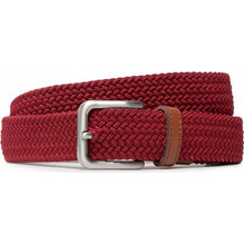 Jack & Jones Ανδρική Ζώνη Ψάθινη Πλεκτή Μπορντό 12118114