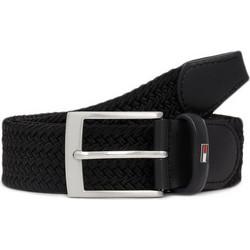 Tommy Hilfiger New adan Ανδρική Ζώνη Ψάθινη Πλεκτή Μαύρη AM0AM02801-BDS