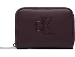 Calvin Klein Μικρό Γυναικείο Πορτοφόλι με Φερμουάρ Μπορντό LV04F1154G-BAP
