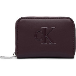 Calvin Klein Μικρό Γυναικείο Πορτοφόλι με Φερμουάρ Μπορντό LV04F1154G-BAP