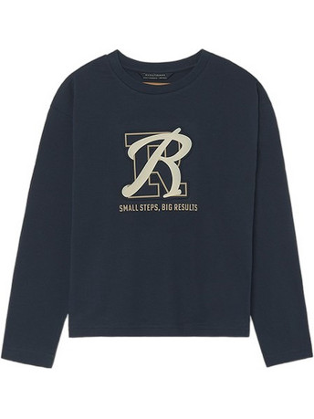 Mayoral Παιδικό T-Shirt Μακρυμάνικο Navy Μπλε 16-07043-043
