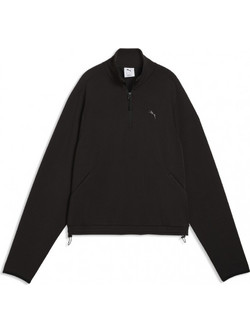 Puma Pumatech Sense Γυναικείο Αθλητικό Φούτερ Μαύρο 694034-01