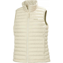 Helly Hansen Αμάνικο Γυναικείο Μπουφάν Χειμωνιάτικο Γιλέκο Μπεζ 63508-034