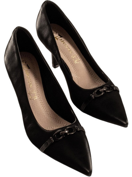 Zak Shoes Γόβες με Τακούνι Στιλέτο Μαύρες SD38011
