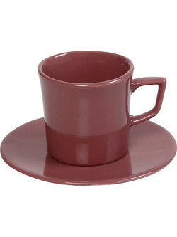 Espiel Essentials Φλιτζάνι Espresso Πορσελάνης Μπορντό 100ml OWD105K6