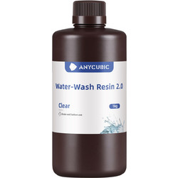 Anycubic 2.0 Water Washable Ρητίνη 3D Printer Clear 1kg