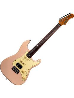 Jet Guitars JS-400 Ηλεκτρική Κιθάρα ST Style με Μαγνήτες HSS & Ταστιέρα Rosewood Pink