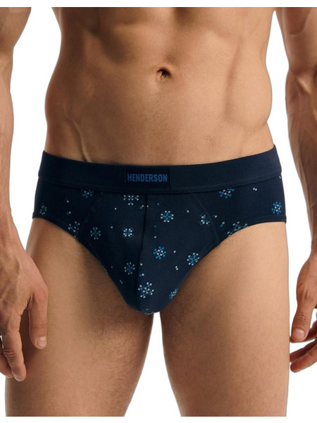 Henderson Faro Ανδρικά Σλιπ Βαμβακερά Navy Μπλε 2Pack 2-PACK