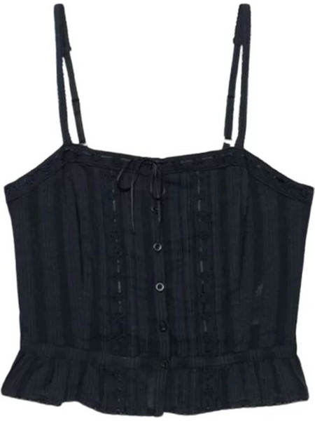 Superdry Γυναικείο Καλοκαιρινό Top Βαμβακερό Navy Μπλε W6012218A-98T