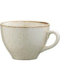 Kutahya Lima Σετ Φλιτζάνια Espresso Cappuccino & Ελληνικού Καφέ Πορσελάνης Μπεζ 90ml 6τμχ KXLM226090