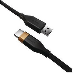 Duracell DRU5011A USB-A to USB-C 1m Black 1MDRU5011A