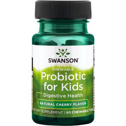 Swanson Probiotic for Kids Cherry Προβιοτικά για Παιδιά 60 Μασώμενα Δισκία