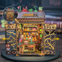 Cutebee Fantacy Plant Shop 3D Book Nook DIY 146 Κομμάτια 17cm