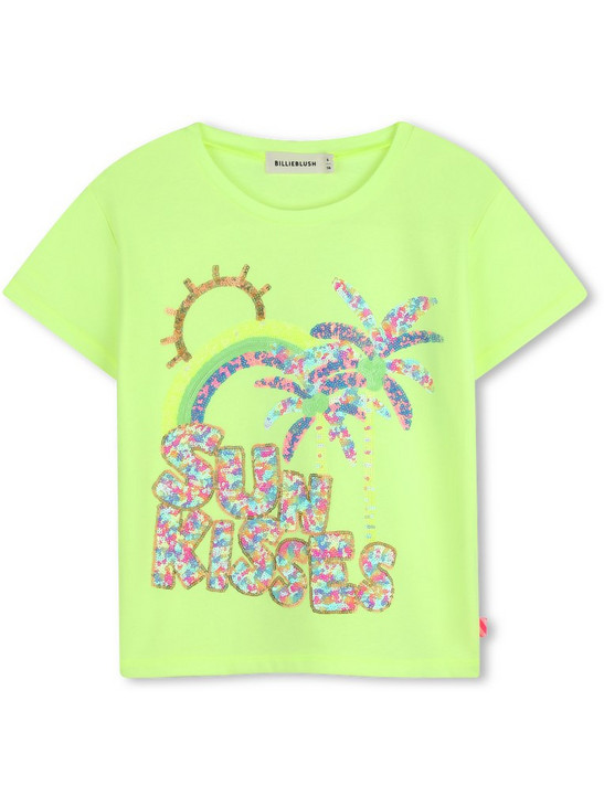 Billieblush Παιδικό T-Shirt Κοντομάνικο Lime U21922