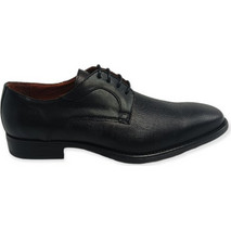 Softies Ανδρικά Σκαρπίνια Derby Δερμάτινα Μαύρα 8113