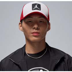Jordan Ανδρικό Καπέλο Jockey με Δίχτυ Snapback Υφασμάτινο Λευκό FZ0774-102