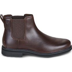 Timberland Stormbucks Ανδρικά Chelsea Μποτάκια Δερμάτινα Καφέ TB0A42PGW011