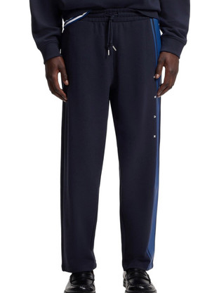 Hugo Boss Ανδρικό Παντελόνι Φόρμας Navy Μπλε 50563789-405