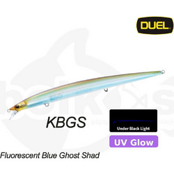 Duel La Tour (R) Long R1587 Τεχνητό Δόλωμα Ψαράκι Φωσφοριζέ 21cm 31gr KBGS