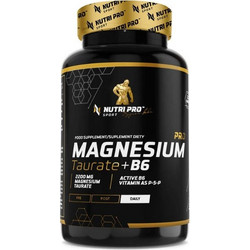 Nutri Pro Sport Magnesium Taurate & B6 60 Κάψουλες