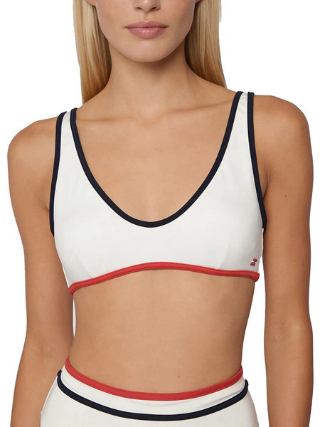 Tommy Hilfiger Bikini Top Μπουστάκι Εκρού UW0UW06374