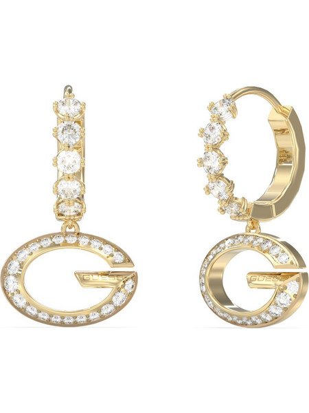 Guess G Camden Γυναικεία Σκουλαρίκια Κρεμαστά από Ατσάλι Xρυσά UBE06342JWYGT