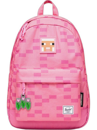 Herschel Minecraft Classic Pink Sheep Σχολική Τσάντα Πλάτης Δημοτικού Ροζ 11864-07616