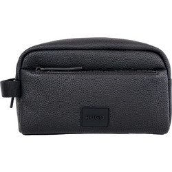 Hugo Ethon 2.0 Ανδρικό Νεσεσέρ Ταξιδίου 24x15x15cm Μαύρο