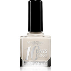 Deborah Milano 21 Pearly White Gloss Βερνίκι Νυχιών Μακράς Διαρκείας Quick Dry 11ml